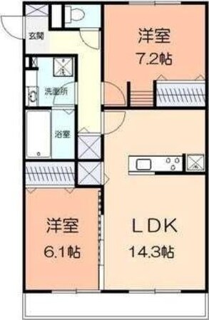 ラ・ルーチェ湘南の物件間取画像